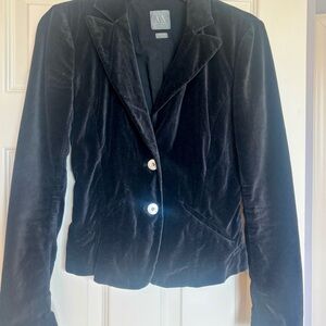 Women's Black Velvet Jacket